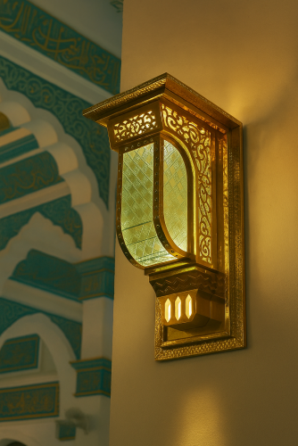 Lampu Dinding Tembaga Handmade Artistik