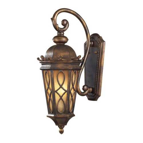 Lampu Dinding Tembaga Ukiran Handmade