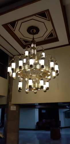 Lampu Gantung Kuningan Antik Klasik