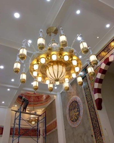 Lampu Gantung Kuningan Luxury Mewah