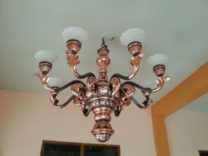 Lampu Gantung Tembaga Custom