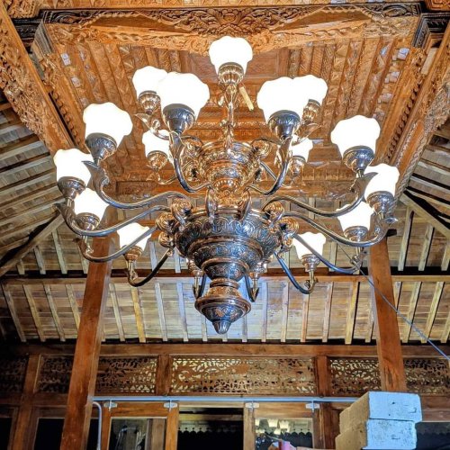 Lampu Gantung Tembaga Handmade