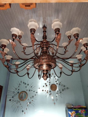 Lampu Gantung Tembaga Klasik