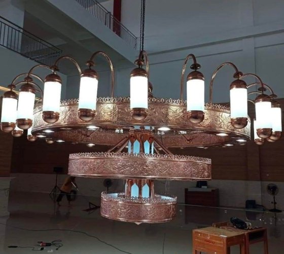 Lampu Gantung Tembaga Luxury