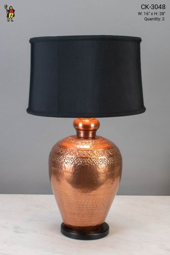 Lampu Tidur Tembaga Handmade Eksklusif