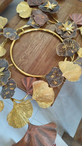 Wall Decor Kuningan Handmade